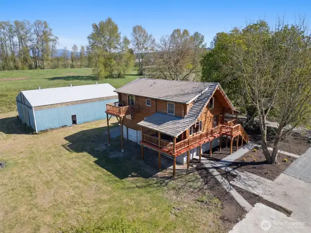 Back of the house