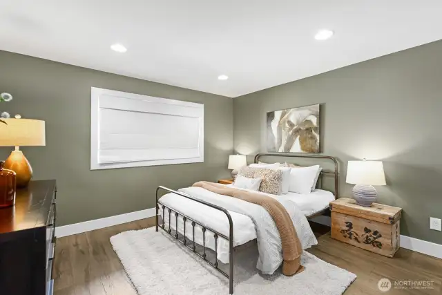 Your primary suite is large enough for big furniture
