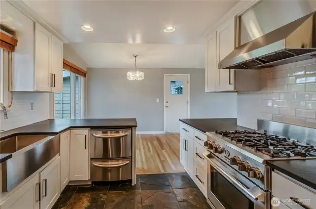 Completely renovated kitchen with everything you could imagine
