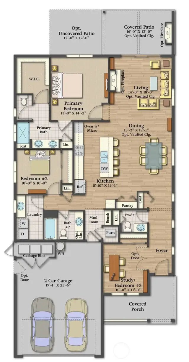 Williams Floor Plan Rendering