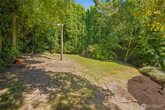 Explore, relax, swing, garden