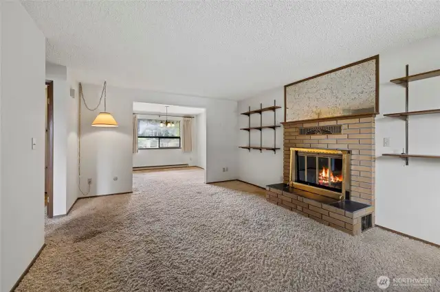 View from the entryway of 12448 Eagle Drive