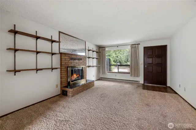 Living room and entry for 12448 Eagle Drive