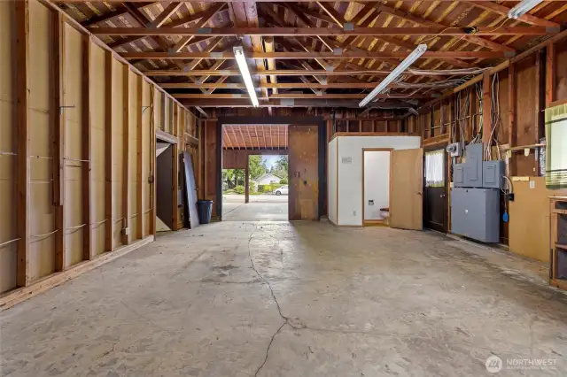 Inside the shop