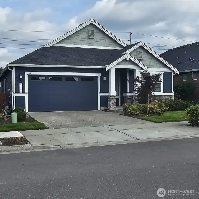 Front of the house