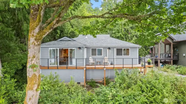 Waterside of house