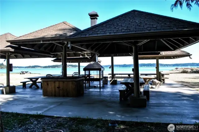 Barbecues at the beach