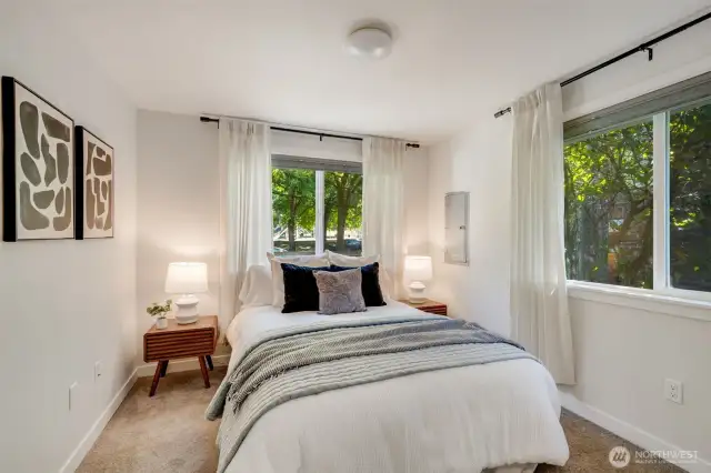 First bedroom.