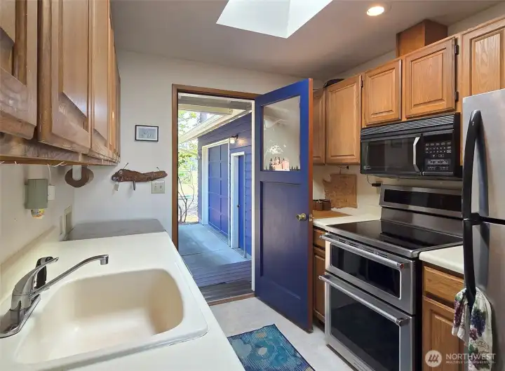 Galley Style Kitchen