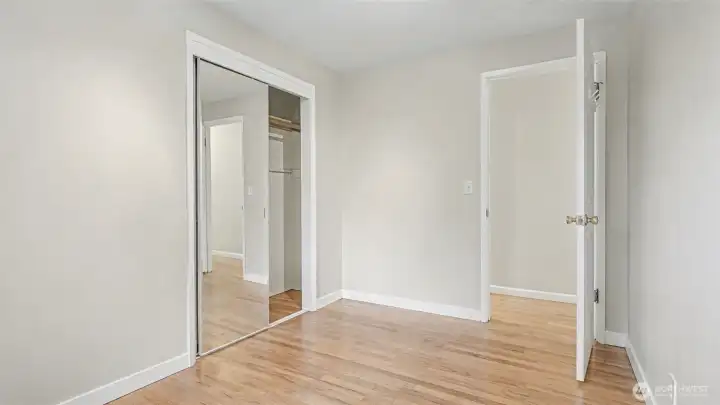 Another view of the first guest bedroom.