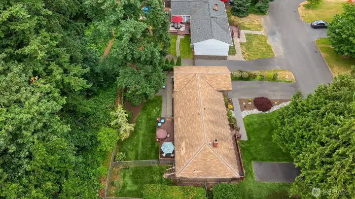 Additional aerial view of the property