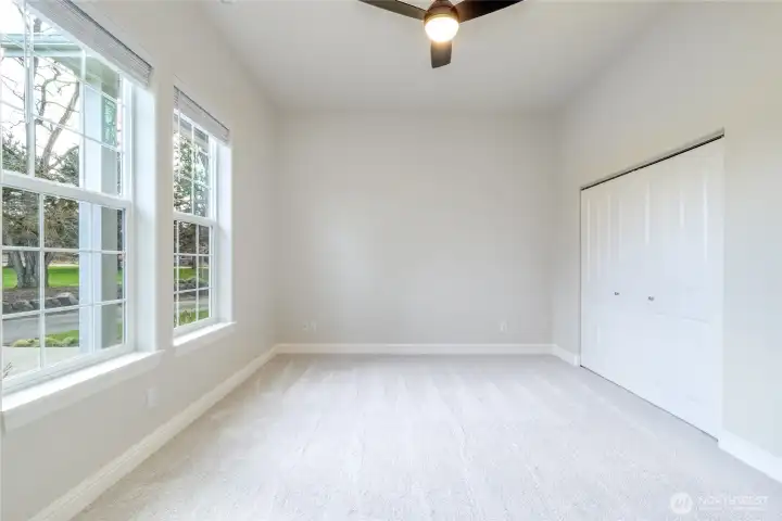 Third Bedroom with new carpet