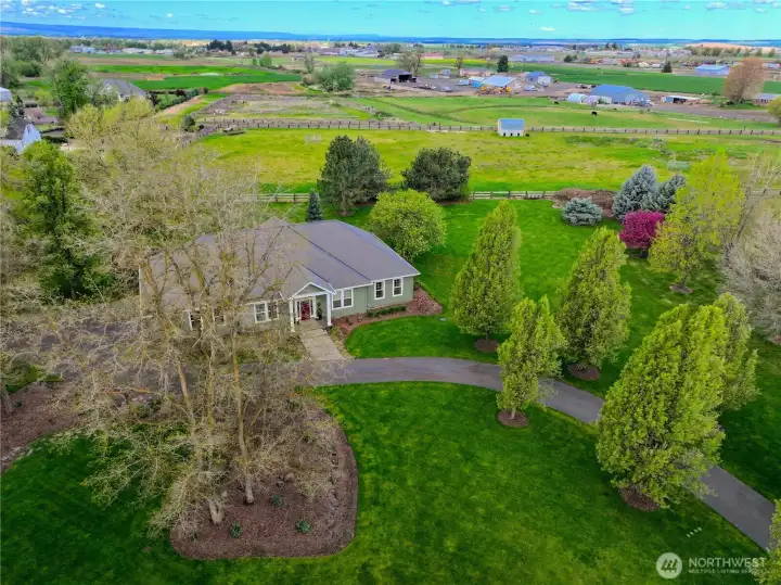 Front Left Drone Shot