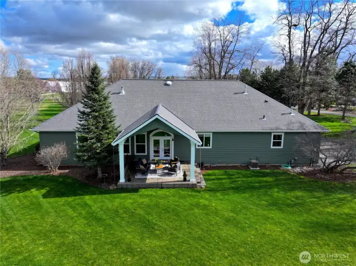 Covered Concrete Patio