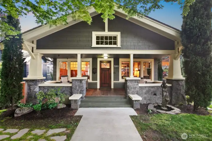 Welcome home to this Craftsman 6 bed/1.75 bath, 2860 sq ft. home, 2 blocks from Tangletown. Situated on a corner lot with fully fenced yard.