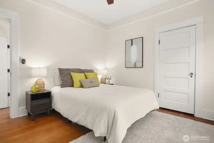 Bedroom on the main floor