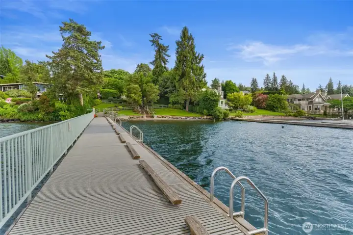 Nearby Community Dock & Waterfront Access