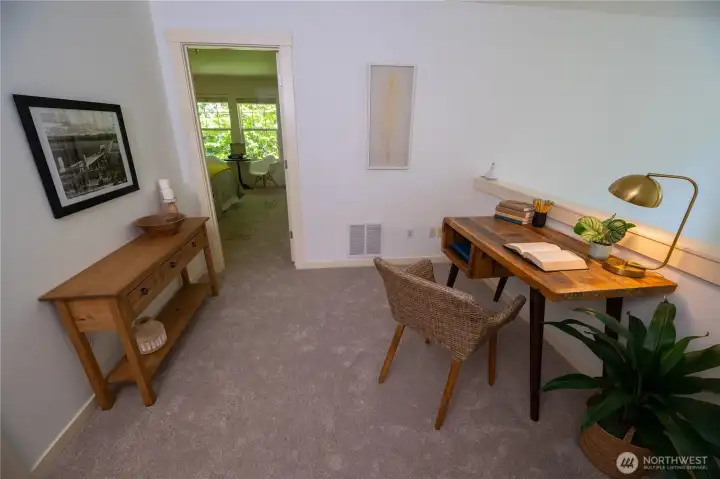 Office loft area