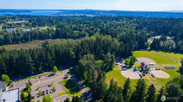 One block from Big Finn Hill Park and minutes from Lake Washington
