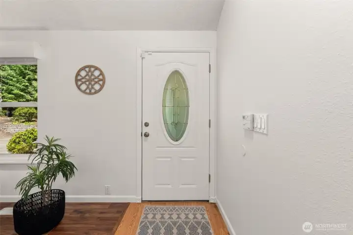 Interior walls, trim & doors have a fresh coat of paint