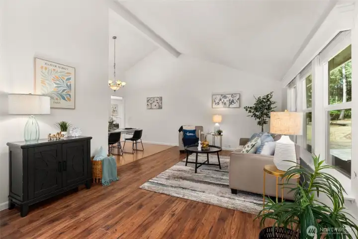 Vaulted ceilings