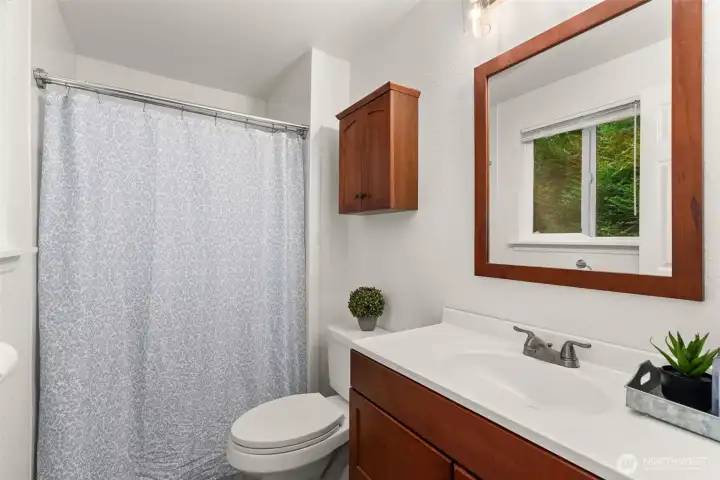 Primary bath with walk in shower