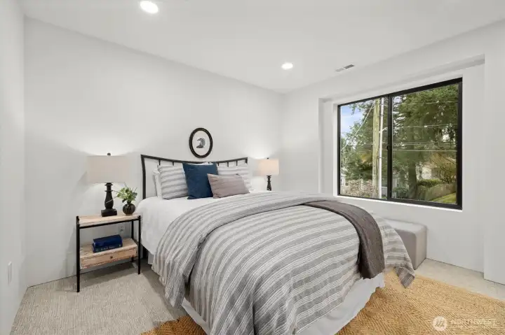 One of four bedrooms on 2nd level. One of four bedrooms on 2nd level.