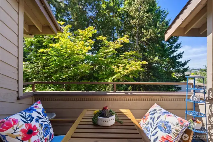 Be one with nature on your deck.