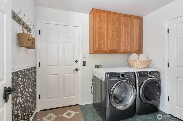 Main floor laundry room Main floor laundry room