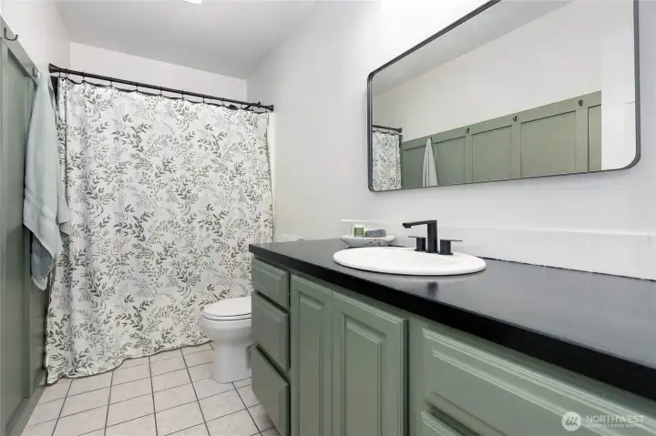 Upper level bathroom Upper level bathroom