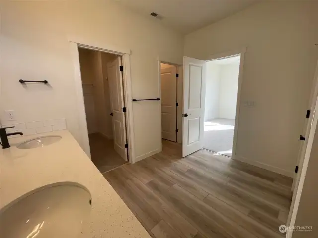 Primary Bath and Walk In Closet