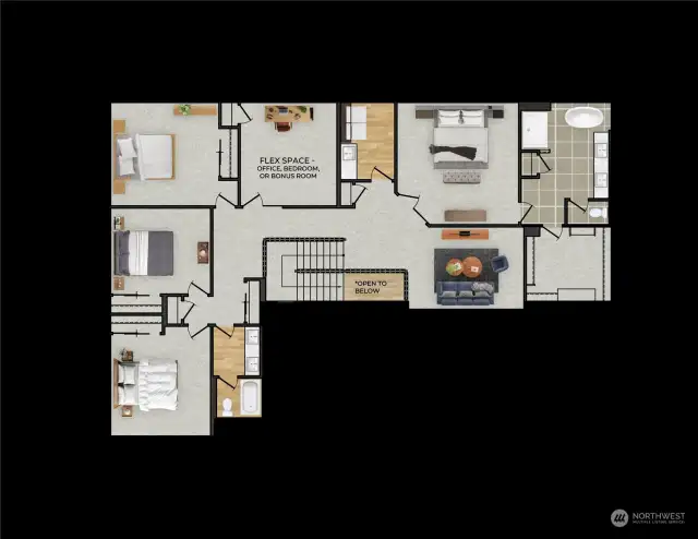 Floor Plan - Upper