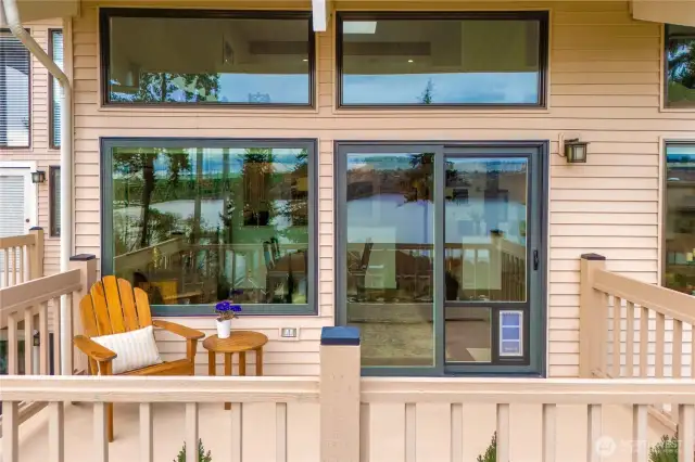 Enjoy your private balcony with view