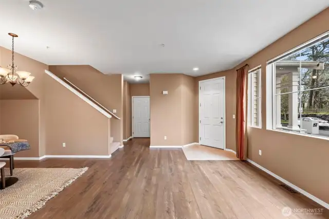 New laminate flooring installed in 2024.