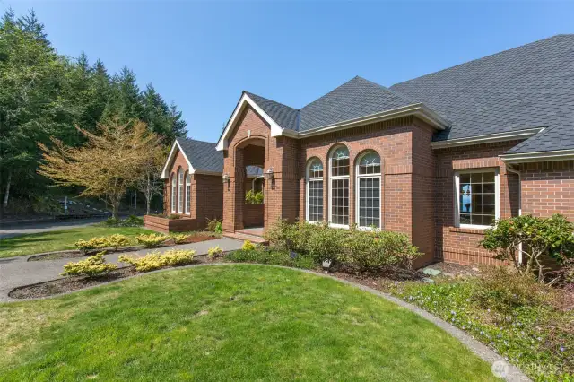 Custom home, built as the personal home of the  Anderson Homes builder