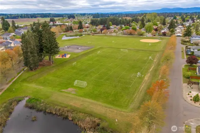 This wonderful community offers athletic courts and more.