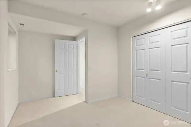 Fourth bedroom in basement