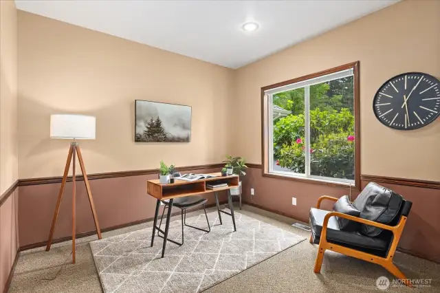 Large office off of entry