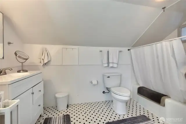 Full Bath upstairs