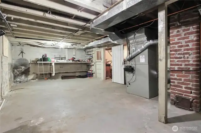 New furnace was installed last Year. And look at all that space you have.