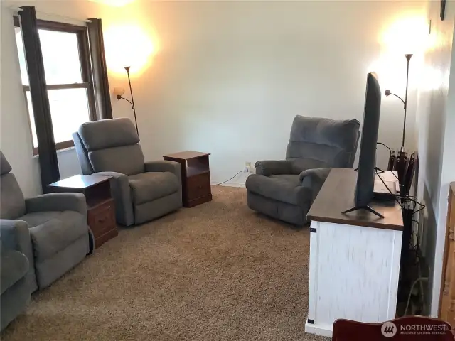 Plenty of living room space to move around
