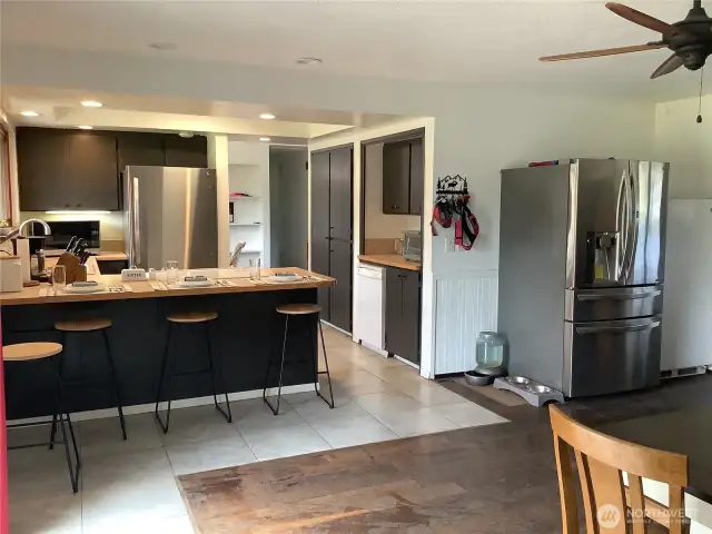 Very large dining area adjacent for those large gatherings