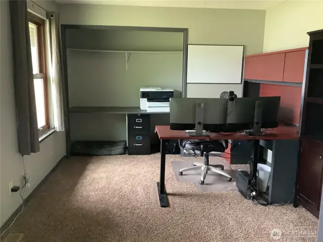 Extra large bedroom or office with ample closet space