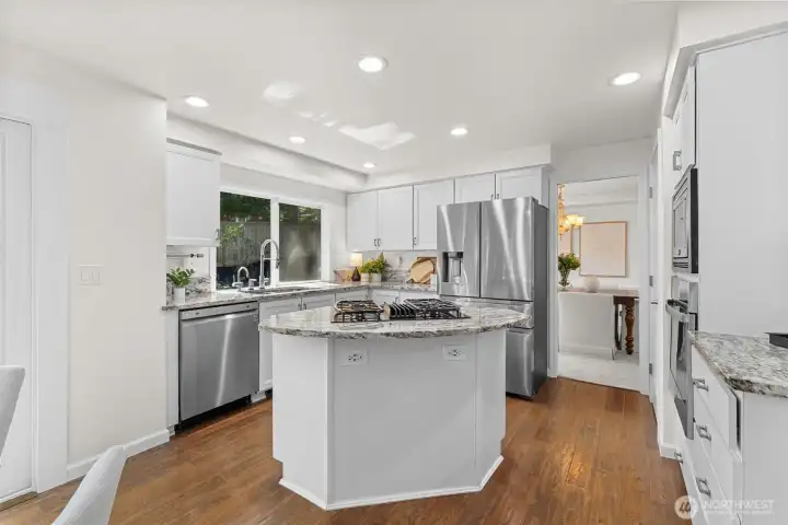 Kitchen with breakfast nook