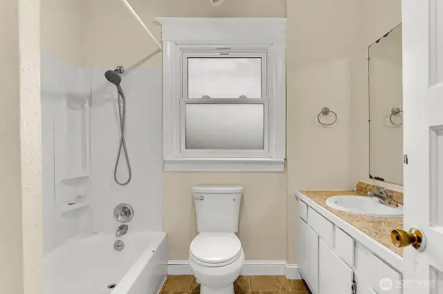 Upstairs bathroom
