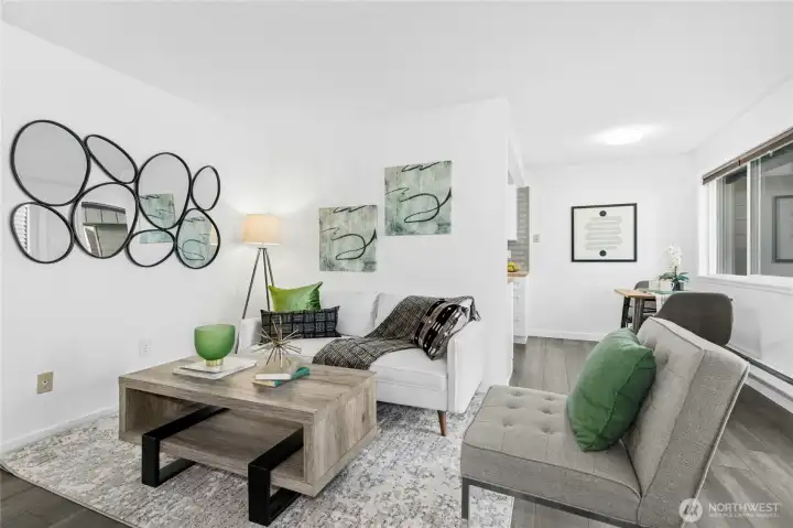Welcome to Queen Anne - Top Floor End unit.