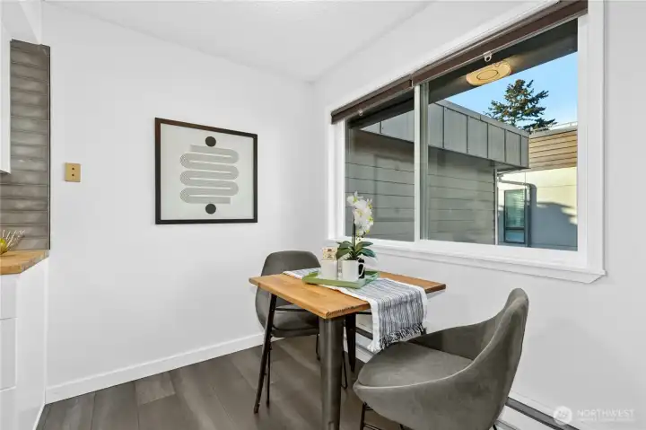 Dining room area