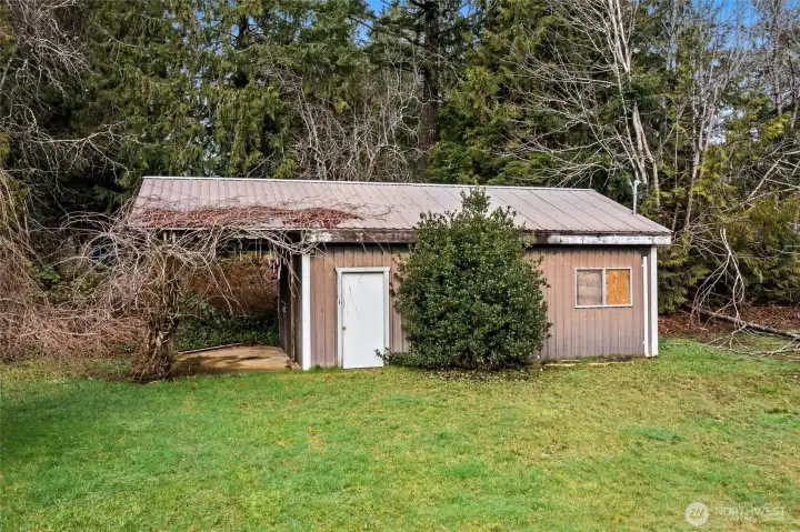 Additional Large storage shed.