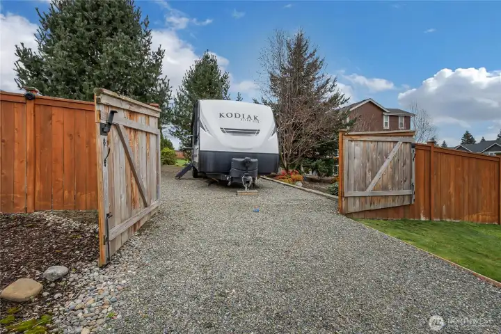 RV Parking & Gate