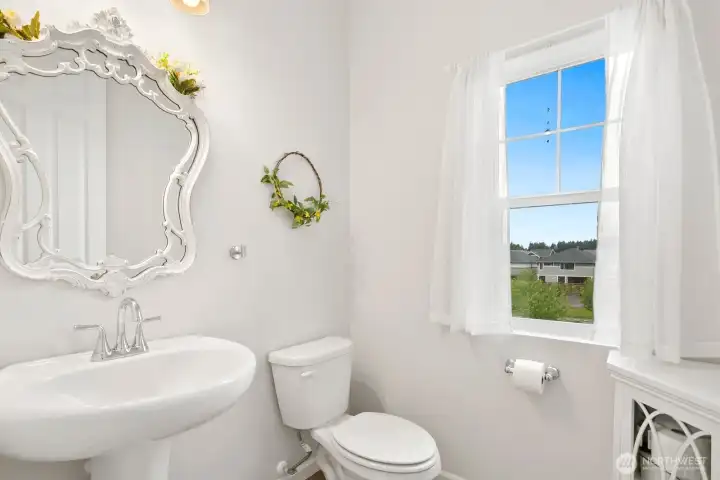 Main floor bathroom. Main floor bathroom.